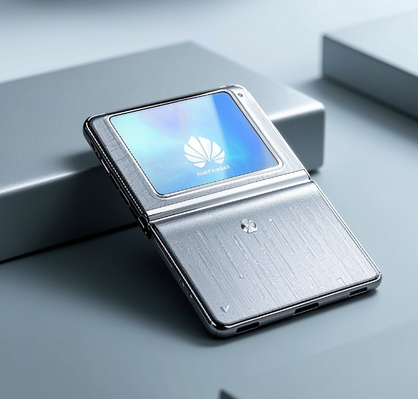 华为三折叠屏手机曝光！余承东手持新机，颠覆折叠屏形态