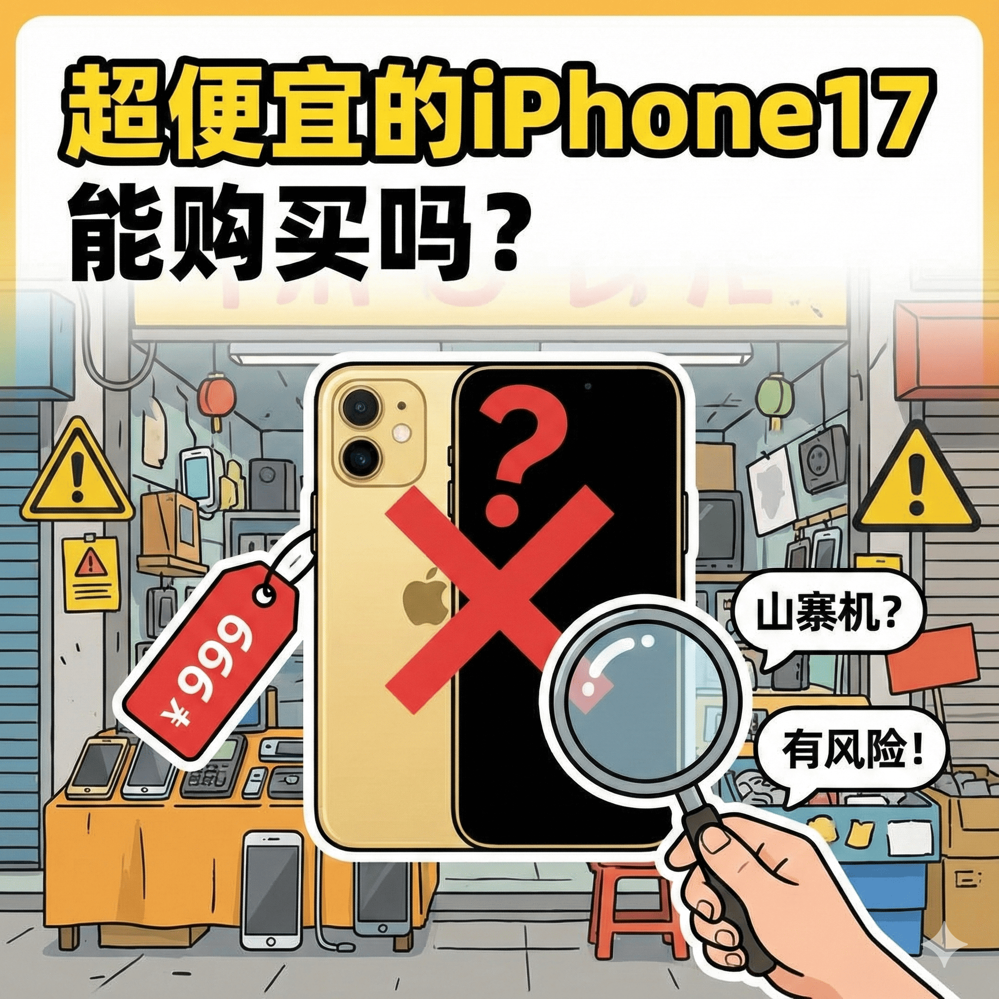 便宜2000块的 iPhone 17 能买吗？鸭宝查询揭秘“特殊渠道”背后的暴利陷阱