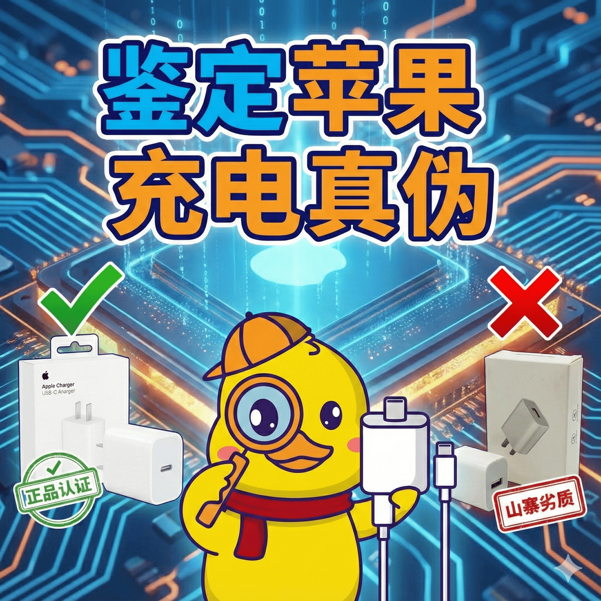 别让劣质充电头毁了你的电池健康！深度解析 iPhone 原装充电器的真伪鉴别